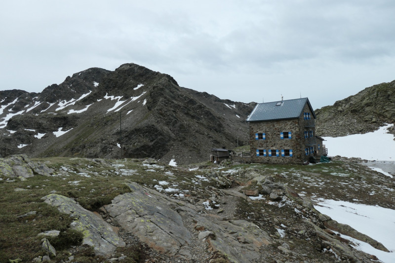 Flaggerschartenhtte - Tagewaldhorn - Distelsee - Niedereck - Penser Joch