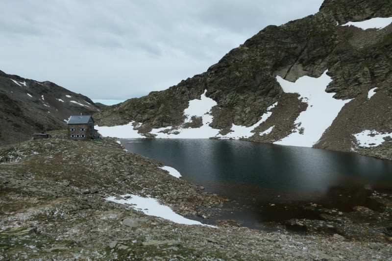 Flaggerschartenhtte - Tagewaldhorn - Distelsee - Niedereck - Penser Joch