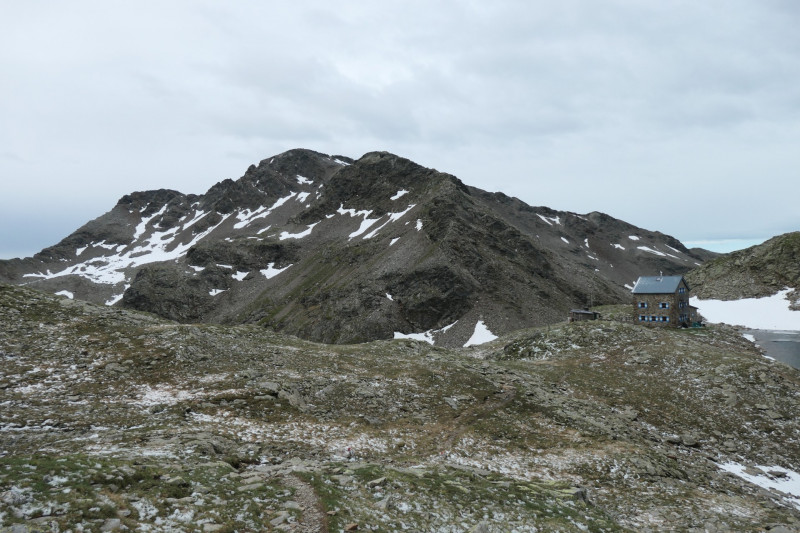 Flaggerschartenhtte - Tagewaldhorn - Distelsee - Niedereck - Penser Joch