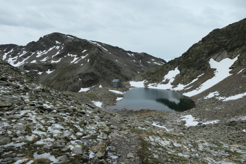 Flaggerschartenhtte - Tagewaldhorn - Distelsee - Niedereck - Penser Joch
