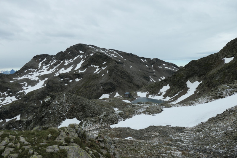 Flaggerschartenhtte - Tagewaldhorn - Distelsee - Niedereck - Penser Joch