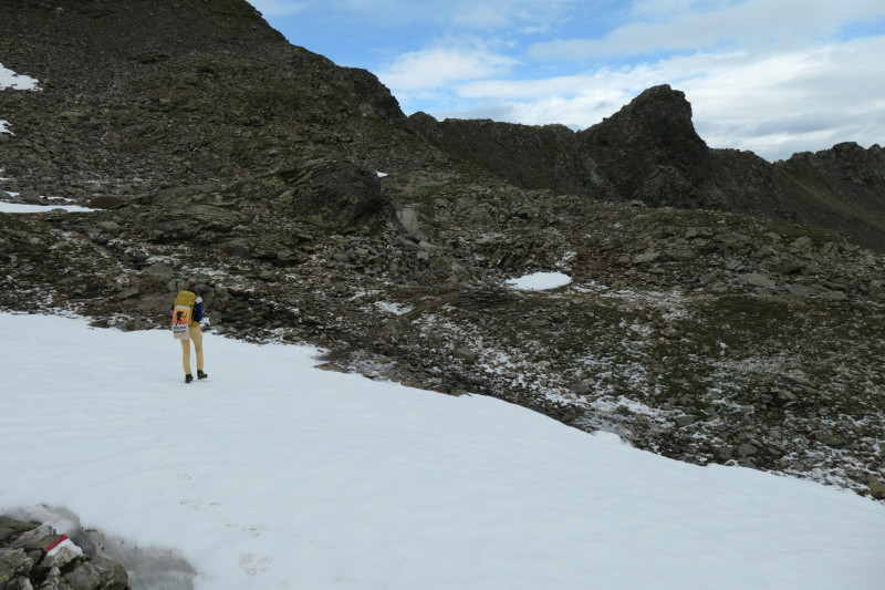 Flaggerschartenhtte - Tagewaldhorn - Distelsee - Niedereck - Penser Joch