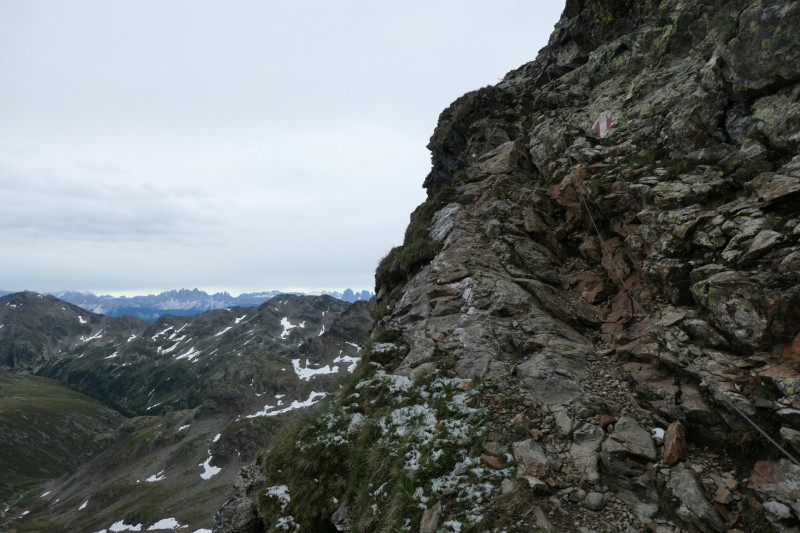 Flaggerschartenhtte - Tagewaldhorn - Distelsee - Niedereck - Penser Joch
