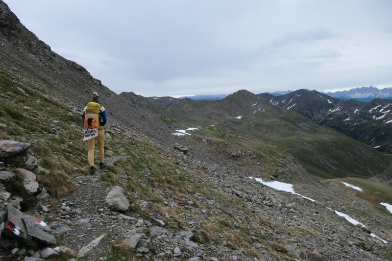 Flaggerschartenhtte - Tagewaldhorn - Distelsee - Niedereck - Penser Joch