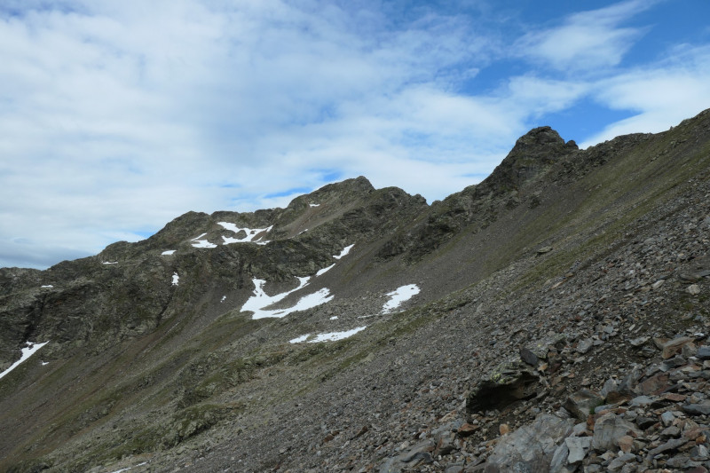 Flaggerschartenhtte - Tagewaldhorn - Distelsee - Niedereck - Penser Joch