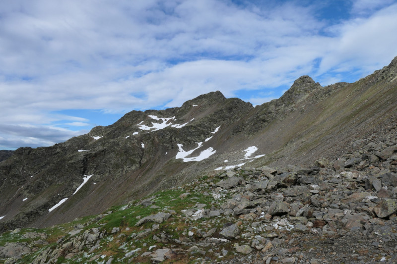 Flaggerschartenhtte - Tagewaldhorn - Distelsee - Niedereck - Penser Joch