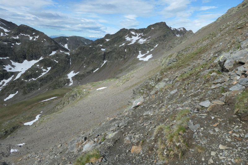 Flaggerschartenhtte - Tagewaldhorn - Distelsee - Niedereck - Penser Joch