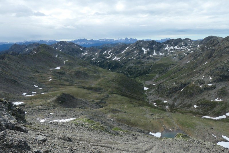 Flaggerschartenhtte - Tagewaldhorn - Distelsee - Niedereck - Penser Joch
