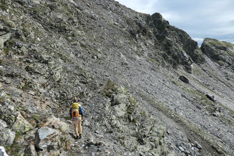 Flaggerschartenhtte - Tagewaldhorn - Distelsee - Niedereck - Penser Joch