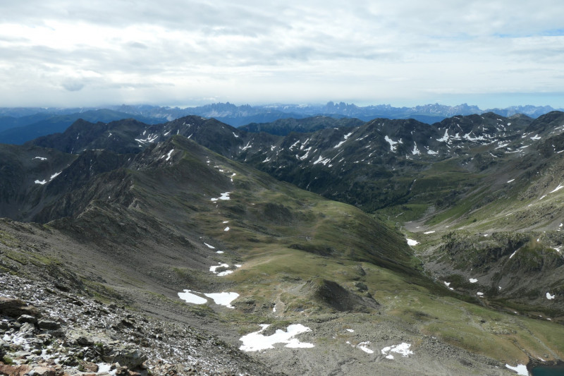 Flaggerschartenhtte - Tagewaldhorn - Distelsee - Niedereck - Penser Joch