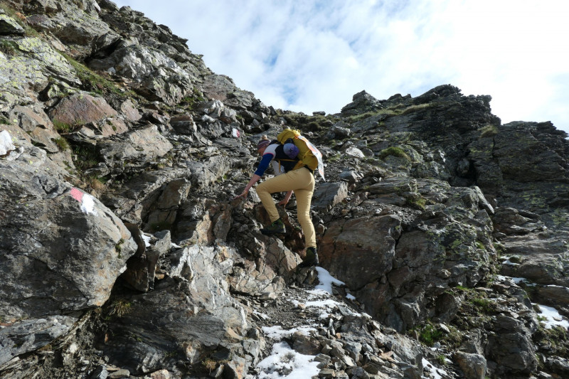 Flaggerschartenhtte - Tagewaldhorn - Distelsee - Niedereck - Penser Joch