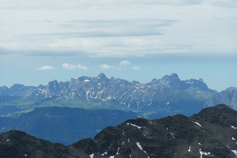 Flaggerschartenhtte - Tagewaldhorn - Distelsee - Niedereck - Penser Joch