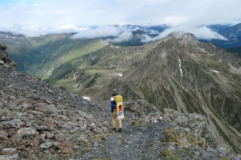 Flaggerschartenhtte - Tagewaldhorn - Distelsee - Niedereck - Penser Joch