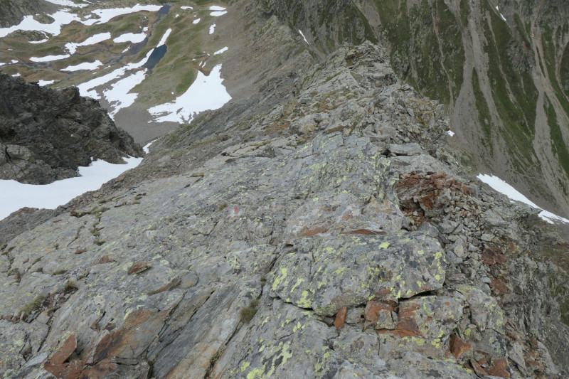 Flaggerschartenhtte - Tagewaldhorn - Distelsee - Niedereck - Penser Joch