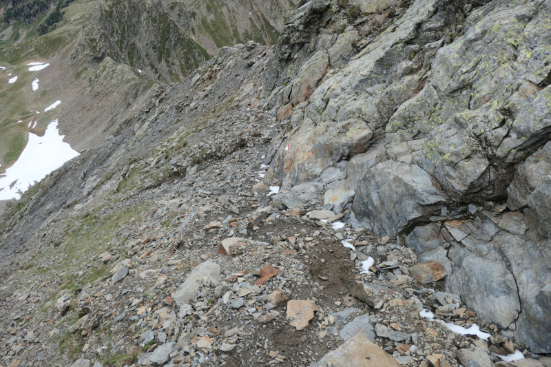 Flaggerschartenhtte - Tagewaldhorn - Distelsee - Niedereck - Penser Joch