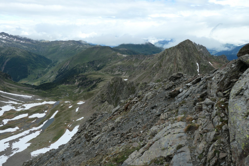 Flaggerschartenhtte - Tagewaldhorn - Distelsee - Niedereck - Penser Joch