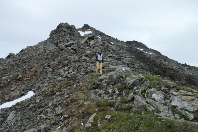 Flaggerschartenhtte - Tagewaldhorn - Distelsee - Niedereck - Penser Joch
