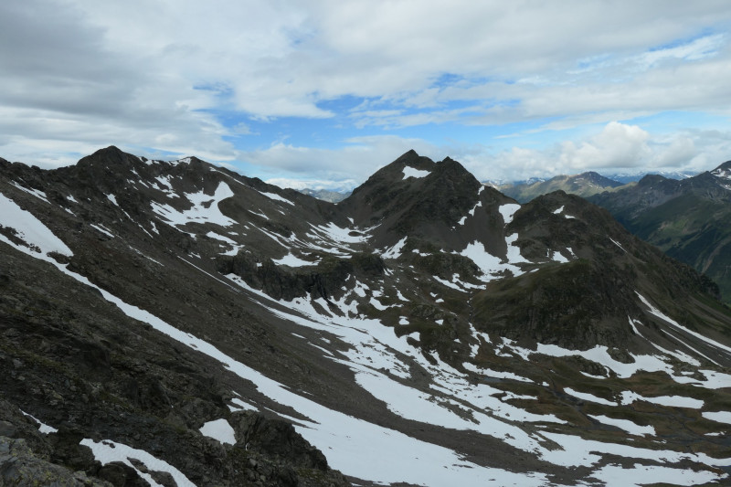 Flaggerschartenhtte - Tagewaldhorn - Distelsee - Niedereck - Penser Joch