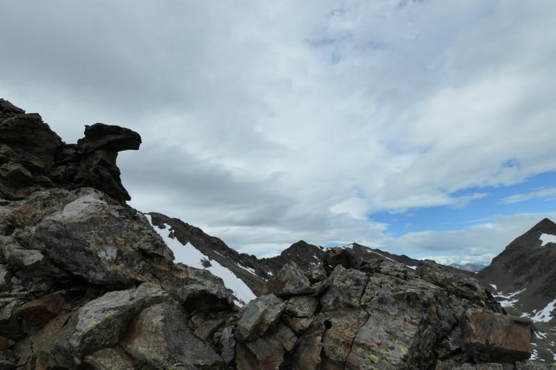 Flaggerschartenhtte - Tagewaldhorn - Distelsee - Niedereck - Penser Joch