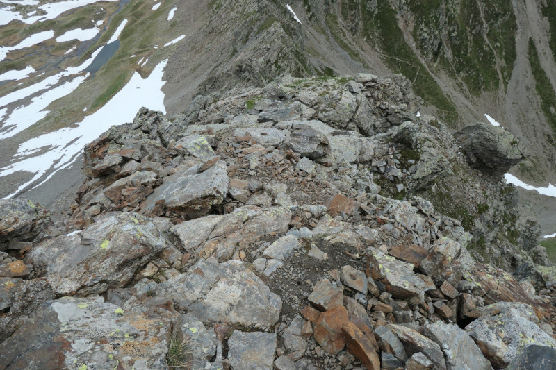 Flaggerschartenhtte - Tagewaldhorn - Distelsee - Niedereck - Penser Joch