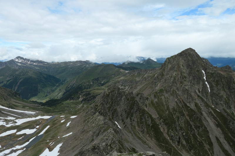 Flaggerschartenhtte - Tagewaldhorn - Distelsee - Niedereck - Penser Joch
