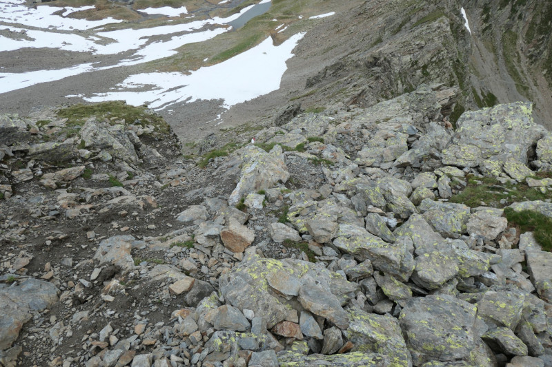 Flaggerschartenhtte - Tagewaldhorn - Distelsee - Niedereck - Penser Joch