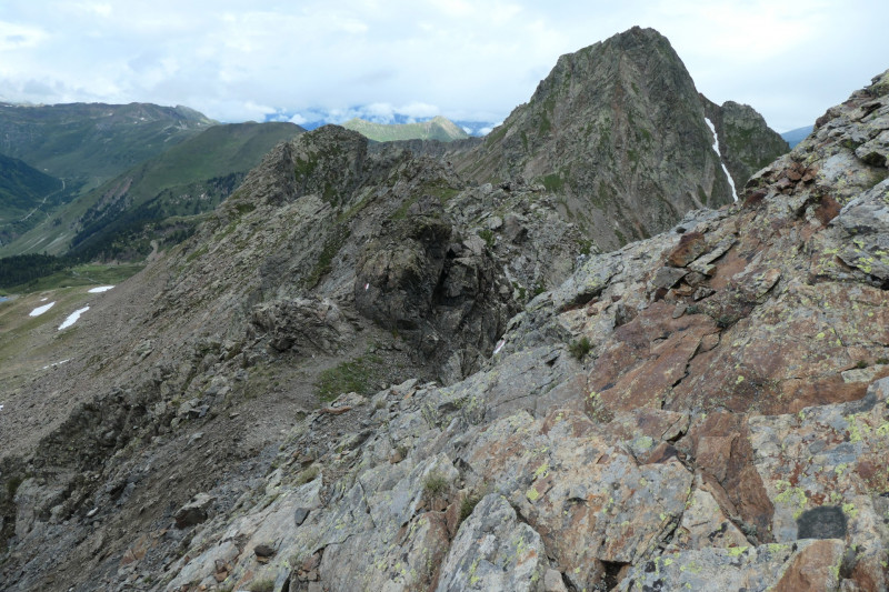 Flaggerschartenhtte - Tagewaldhorn - Distelsee - Niedereck - Penser Joch