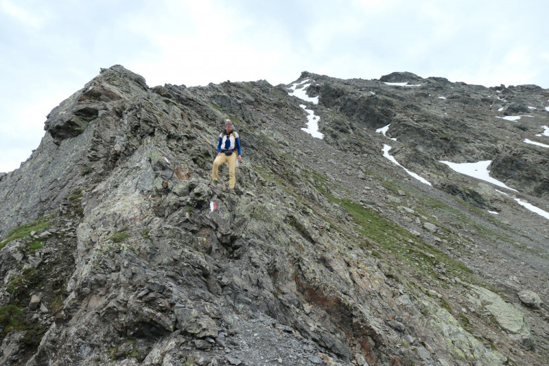 Flaggerschartenhtte - Tagewaldhorn - Distelsee - Niedereck - Penser Joch
