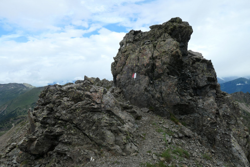 Flaggerschartenhtte - Tagewaldhorn - Distelsee - Niedereck - Penser Joch