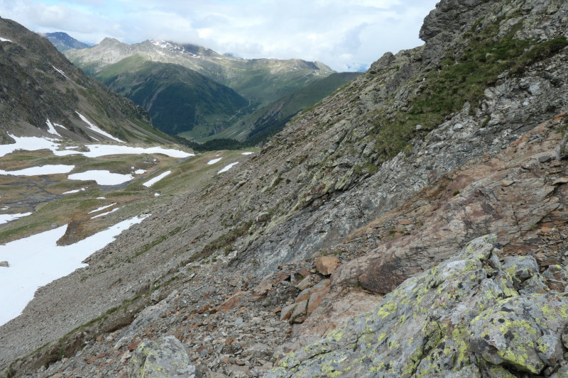 Flaggerschartenhtte - Tagewaldhorn - Distelsee - Niedereck - Penser Joch