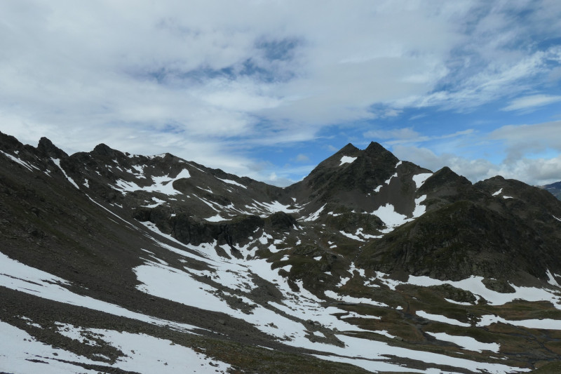 Flaggerschartenhtte - Tagewaldhorn - Distelsee - Niedereck - Penser Joch