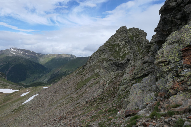 Flaggerschartenhtte - Tagewaldhorn - Distelsee - Niedereck - Penser Joch