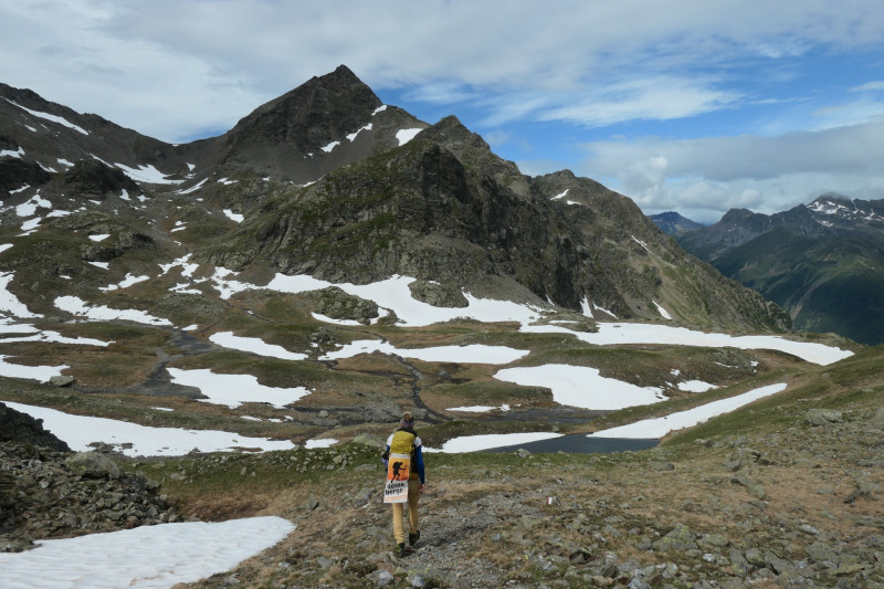 Flaggerschartenhtte - Tagewaldhorn - Distelsee - Niedereck - Penser Joch