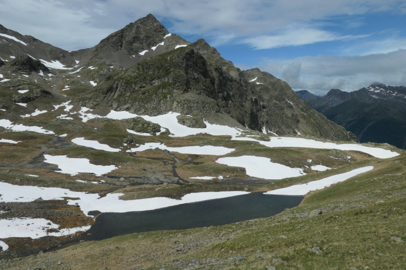 Flaggerschartenhtte - Tagewaldhorn - Distelsee - Niedereck - Penser Joch