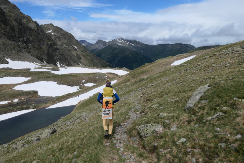 Flaggerschartenhtte - Tagewaldhorn - Distelsee - Niedereck - Penser Joch
