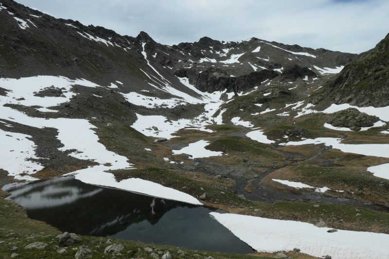 Flaggerschartenhtte - Tagewaldhorn - Distelsee - Niedereck - Penser Joch