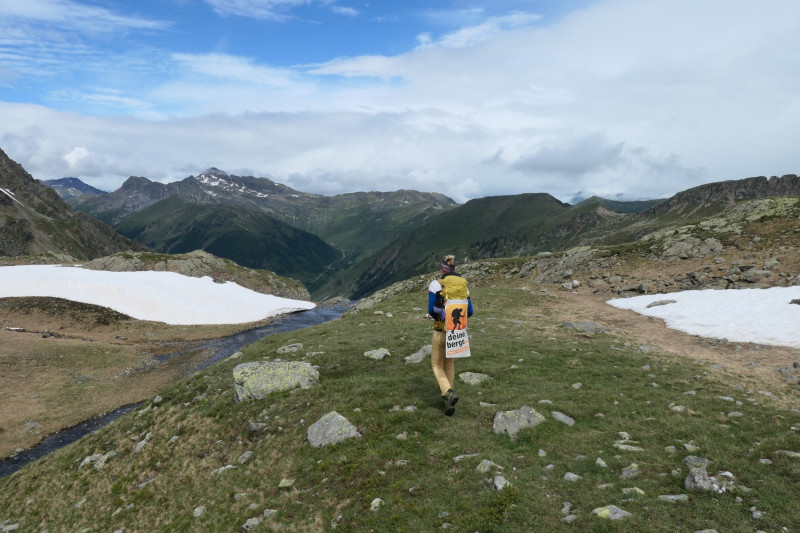 Flaggerschartenhtte - Tagewaldhorn - Distelsee - Niedereck - Penser Joch