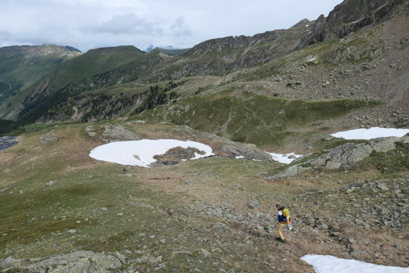 Flaggerschartenhtte - Tagewaldhorn - Distelsee - Niedereck - Penser Joch