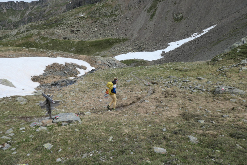 Flaggerschartenhtte - Tagewaldhorn - Distelsee - Niedereck - Penser Joch