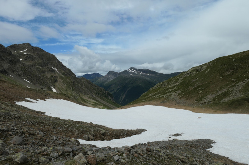 Flaggerschartenhtte - Tagewaldhorn - Distelsee - Niedereck - Penser Joch