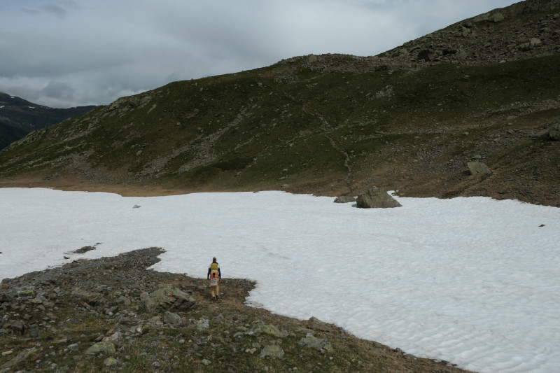 Flaggerschartenhtte - Tagewaldhorn - Distelsee - Niedereck - Penser Joch