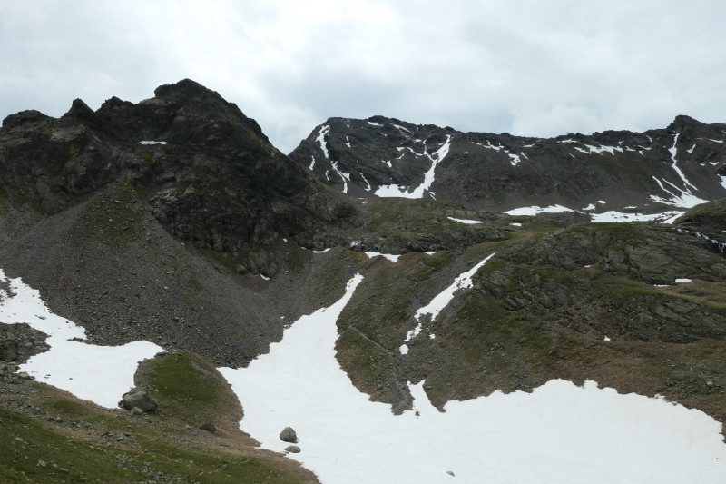 Flaggerschartenhtte - Tagewaldhorn - Distelsee - Niedereck - Penser Joch