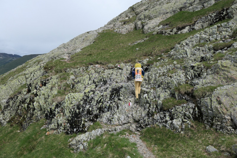 Flaggerschartenhtte - Tagewaldhorn - Distelsee - Niedereck - Penser Joch