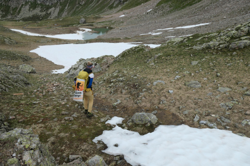 Flaggerschartenhtte - Tagewaldhorn - Distelsee - Niedereck - Penser Joch