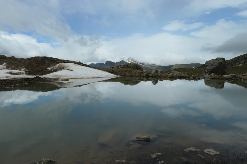 Flaggerschartenhtte - Tagewaldhorn - Distelsee - Niedereck - Penser Joch