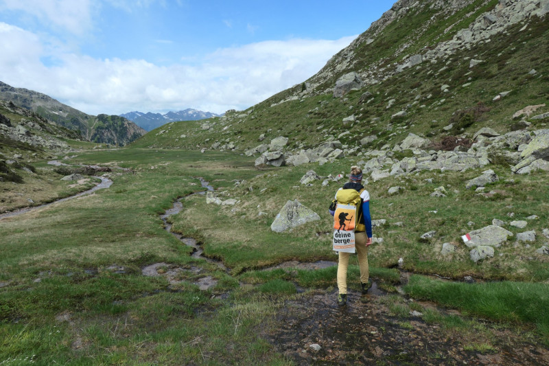 Flaggerschartenhtte - Tagewaldhorn - Distelsee - Niedereck - Penser Joch