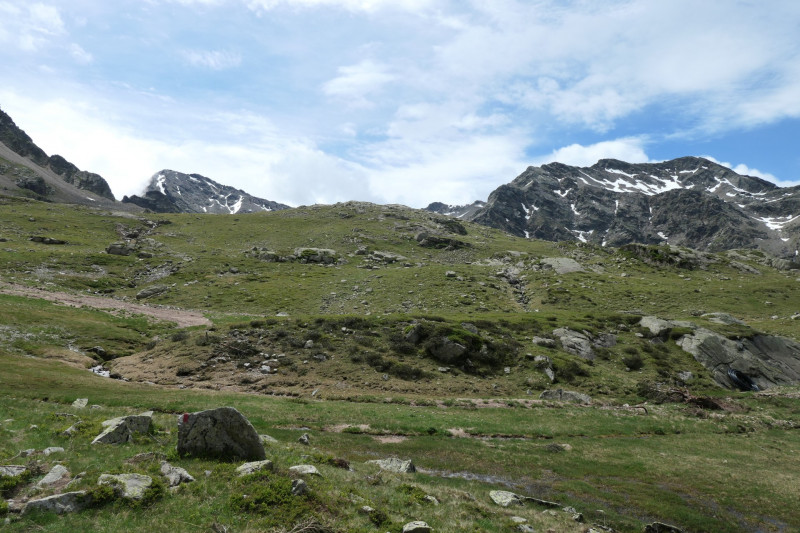 Flaggerschartenhtte - Tagewaldhorn - Distelsee - Niedereck - Penser Joch