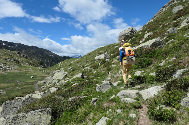 Flaggerschartenhtte - Tagewaldhorn - Distelsee - Niedereck - Penser Joch