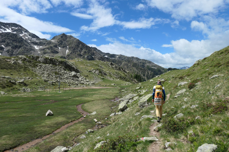 Flaggerschartenhtte - Tagewaldhorn - Distelsee - Niedereck - Penser Joch