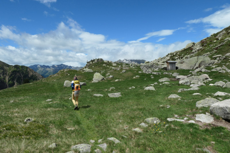 Flaggerschartenhtte - Tagewaldhorn - Distelsee - Niedereck - Penser Joch